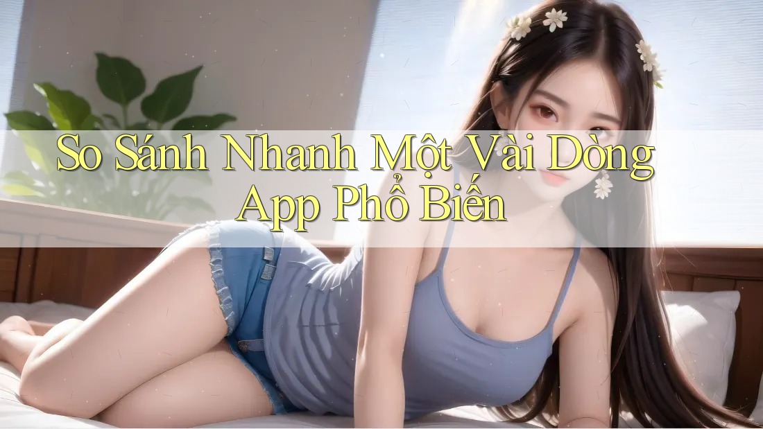 So Sánh Nhanh Một Vài Dòng App Phổ Biến