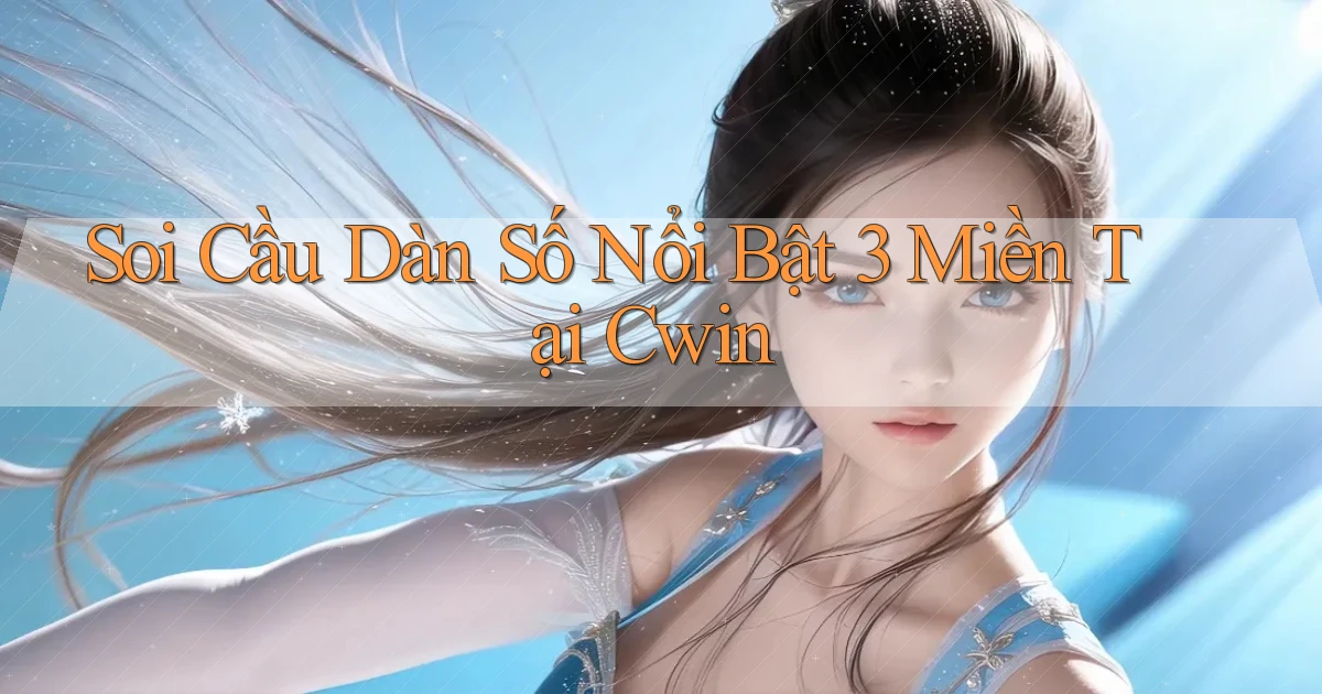 soi cầu dàn số nổi bật 3 miền tại cwin
