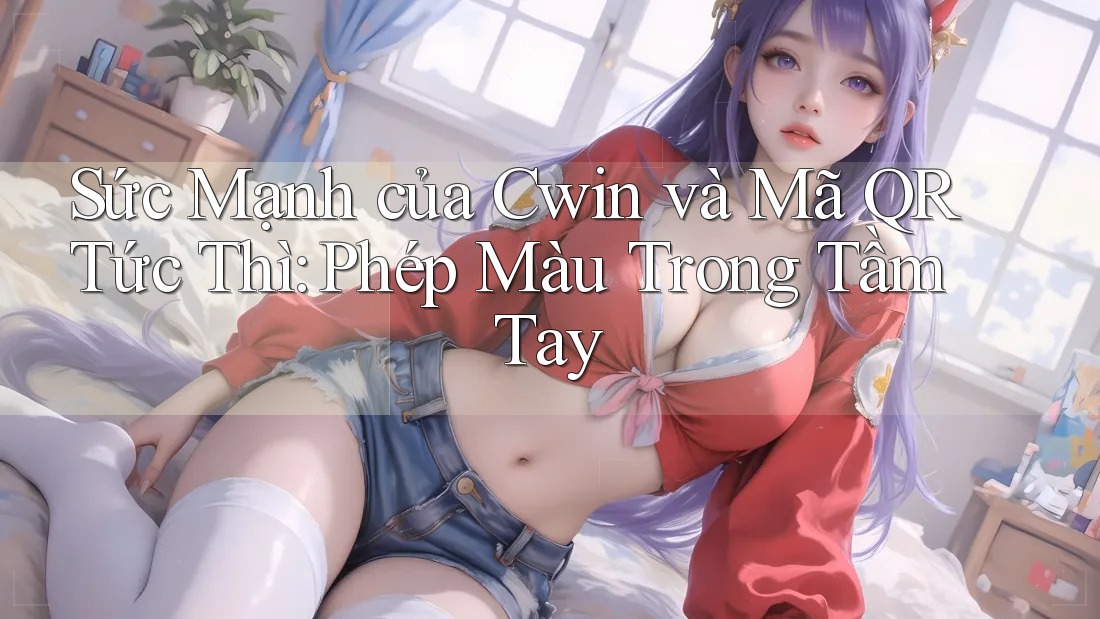 Sức Mạnh của Cwin và Mã QR Tức Thì: Phép Màu Trong Tầm Tay