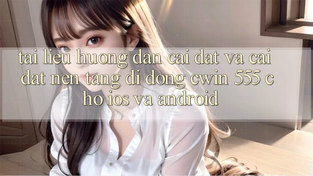 Tài liệu hướng dẫn Cài đặt Và Cài Đặt Nền tảng di động Cwin 555 Cho iOS Và Android