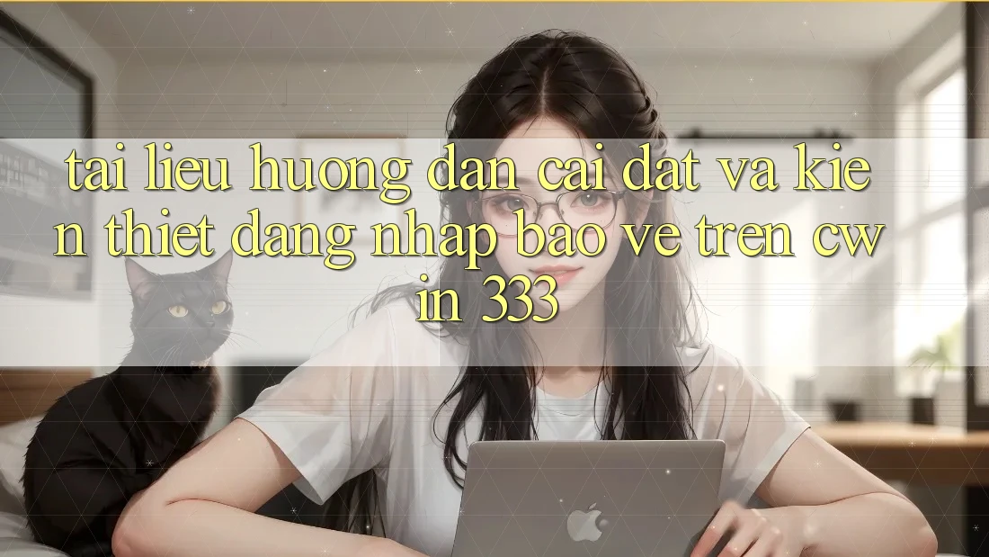 Tài liệu hướng dẫn Cài đặt Và Kiến thiết Đăng Nhập Bảo Vệ Trên Cwin 333