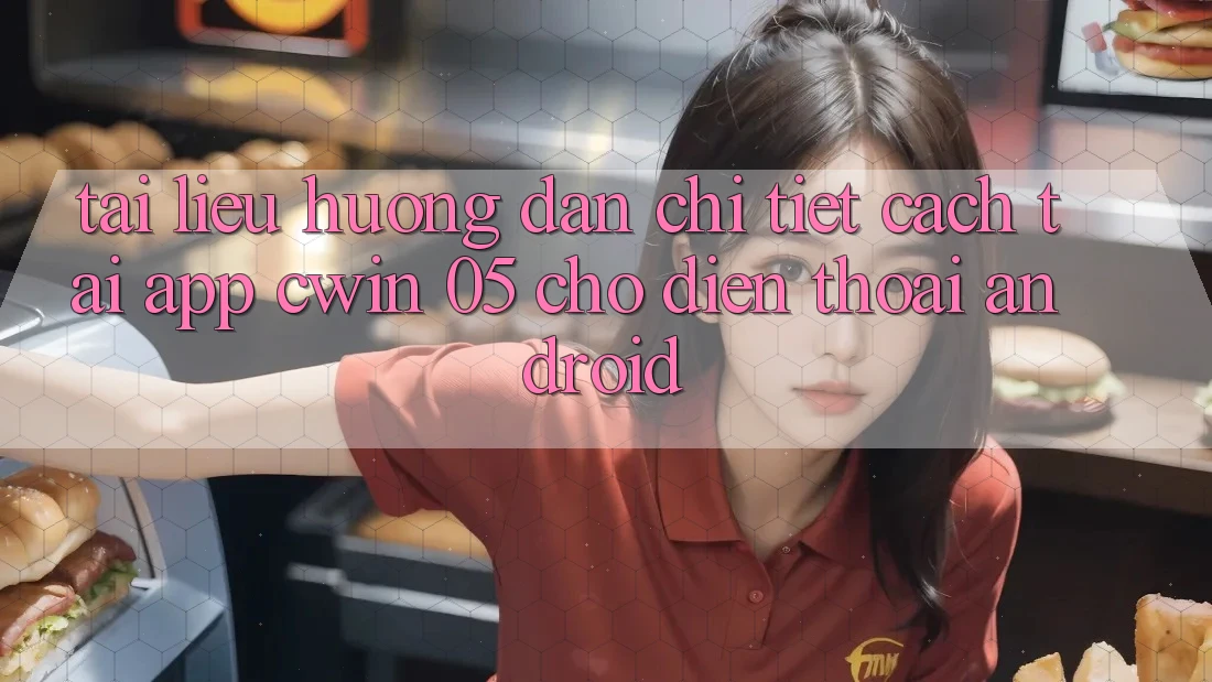 Tài liệu hướng dẫn Chi Tiết Cách Tải App Cwin 05 Cho Điện Thoại Android