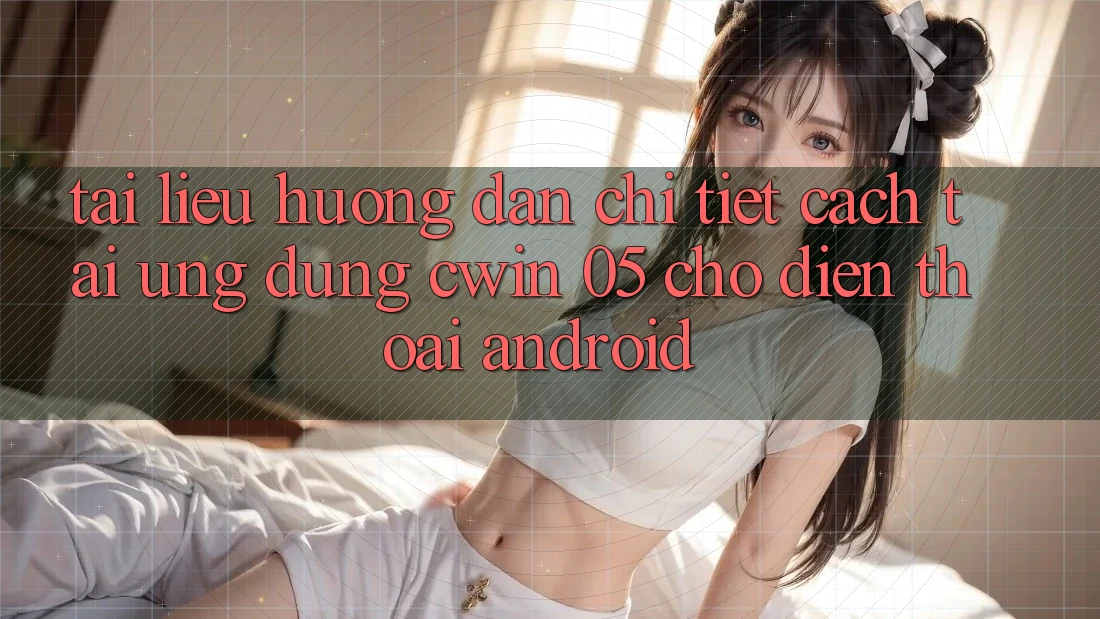 Tài liệu hướng dẫn Chi Tiết Cách Tải Ứng dụng Cwin 05 Cho Điện Thoại Android