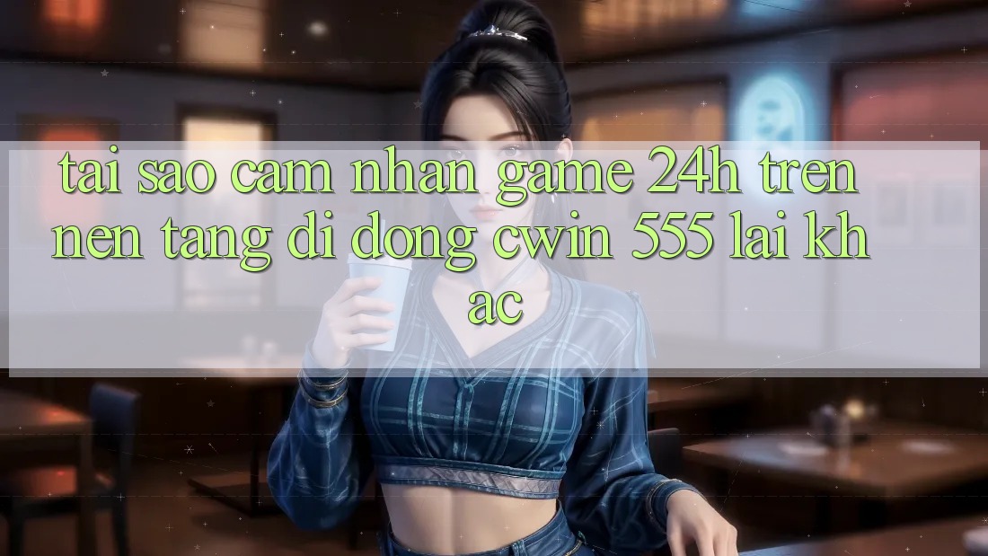 Tại Sao Cảm nhận Game 24h Trên Nền tảng di động Cwin 555 Lại Khác?