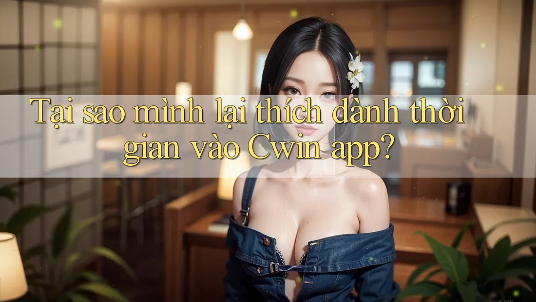 Tại sao mình lại thích dành thời gian vào Cwin app?