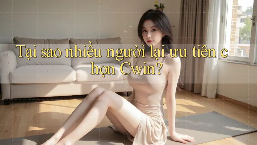 Tại sao nhiều người lại ưu tiên chọn Cwin?