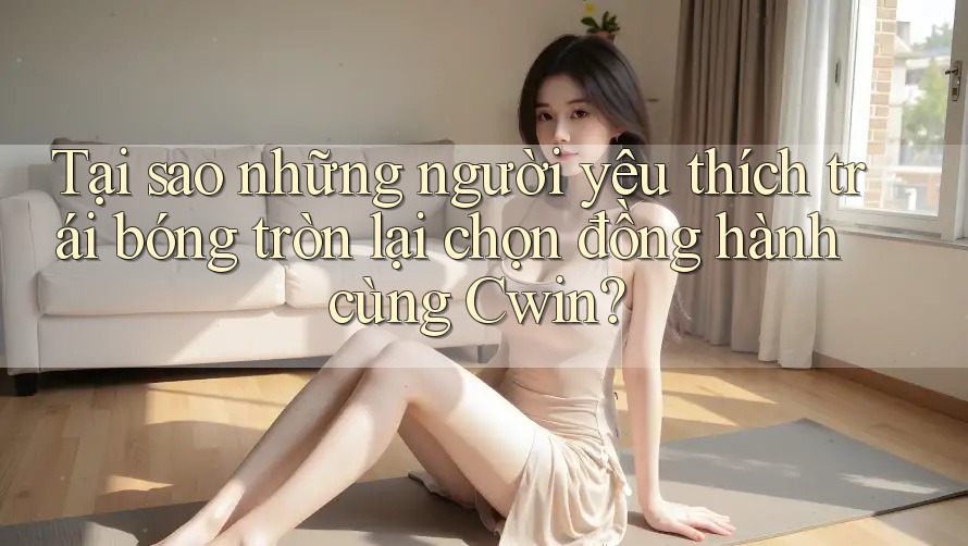 Tại sao những người yêu thích trái bóng tròn lại chọn đồng hành cùng Cwin?