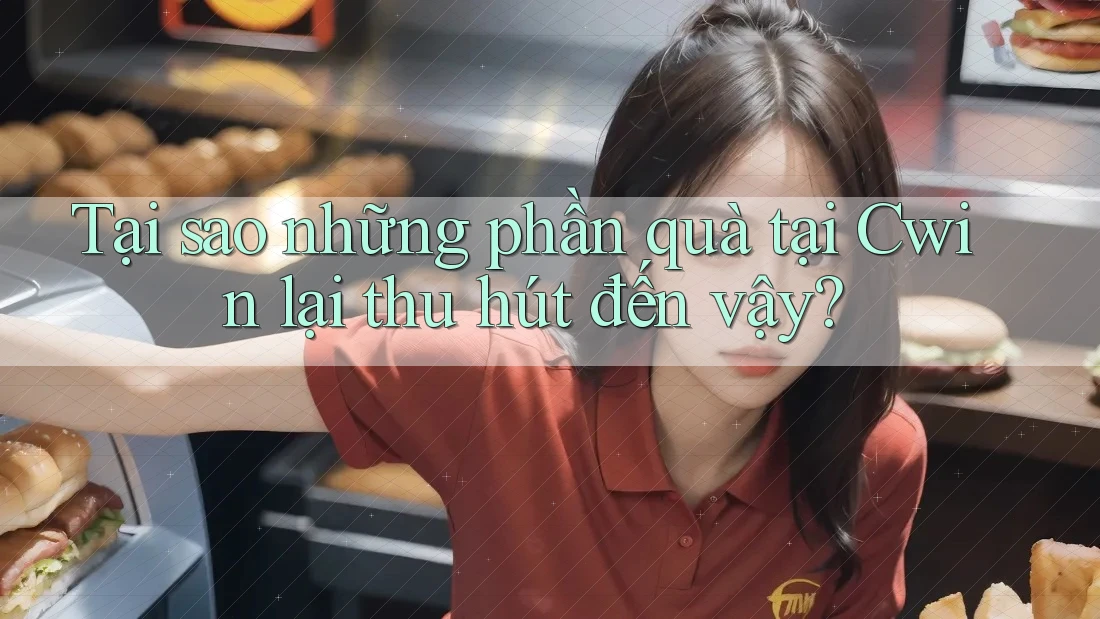 Tại sao những phần quà tại Cwin lại thu hút đến vậy?