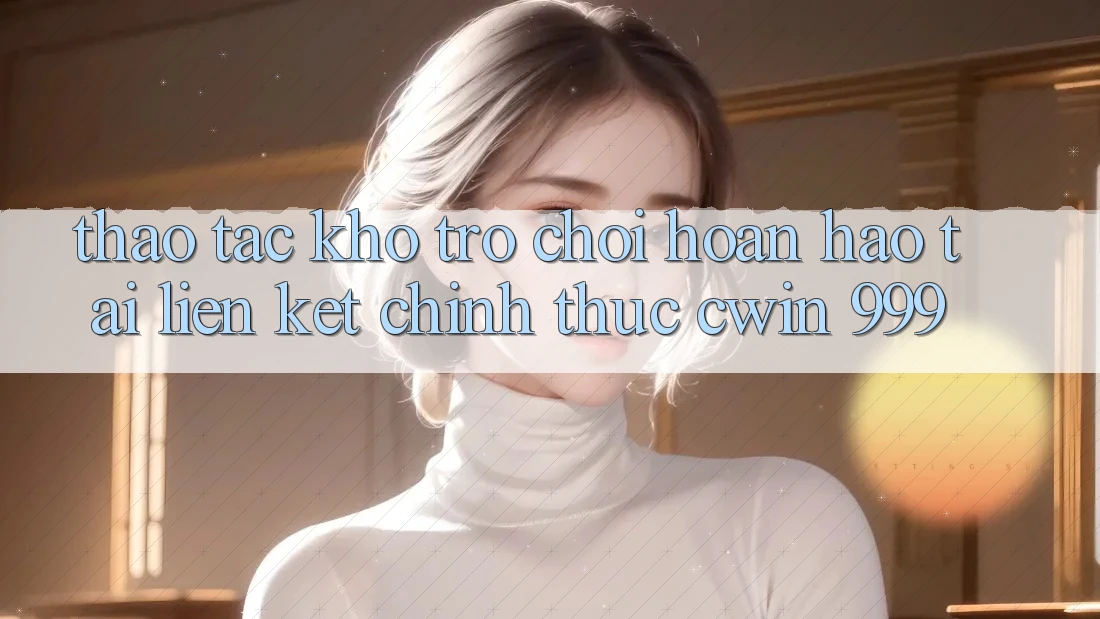 Thao tác kho trò chơi hoàn hảo tại liên kết chính thức Cwin 999
