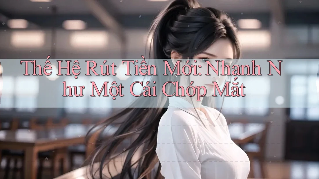 Thế Hệ Rút Tiền Mới: Nhanh Như Một Cái Chớp Mắt