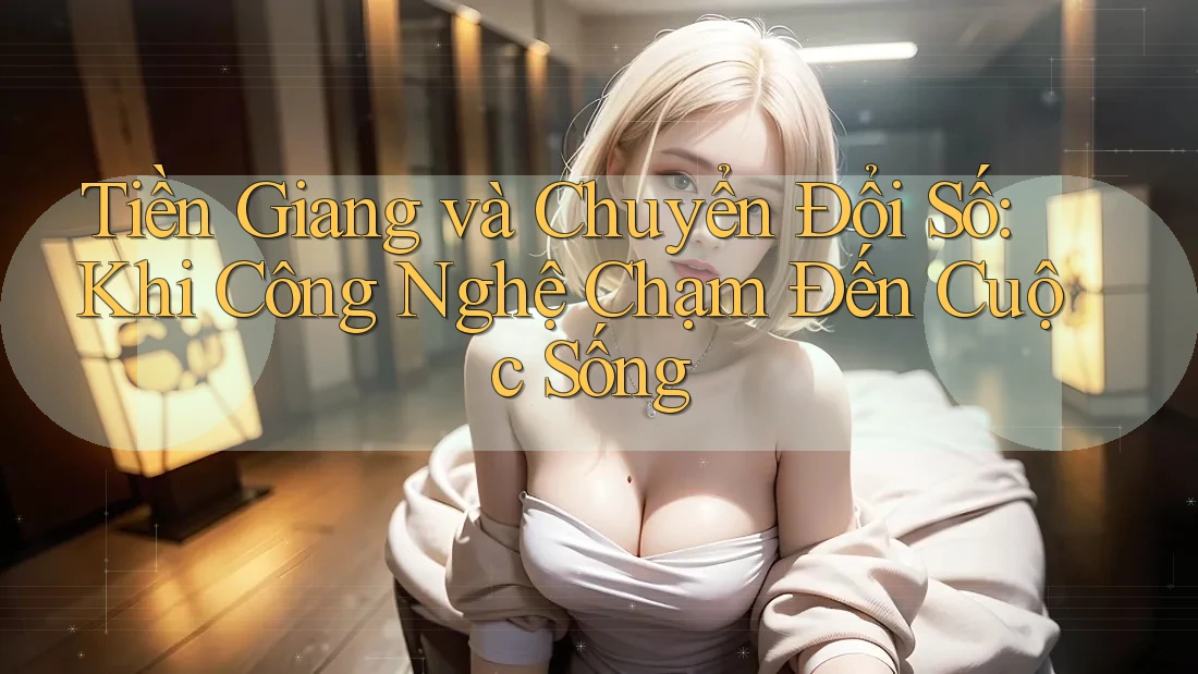 Tiền Giang và Chuyển Đổi Số: Khi Công Nghệ Chạm Đến Cuộc Sống