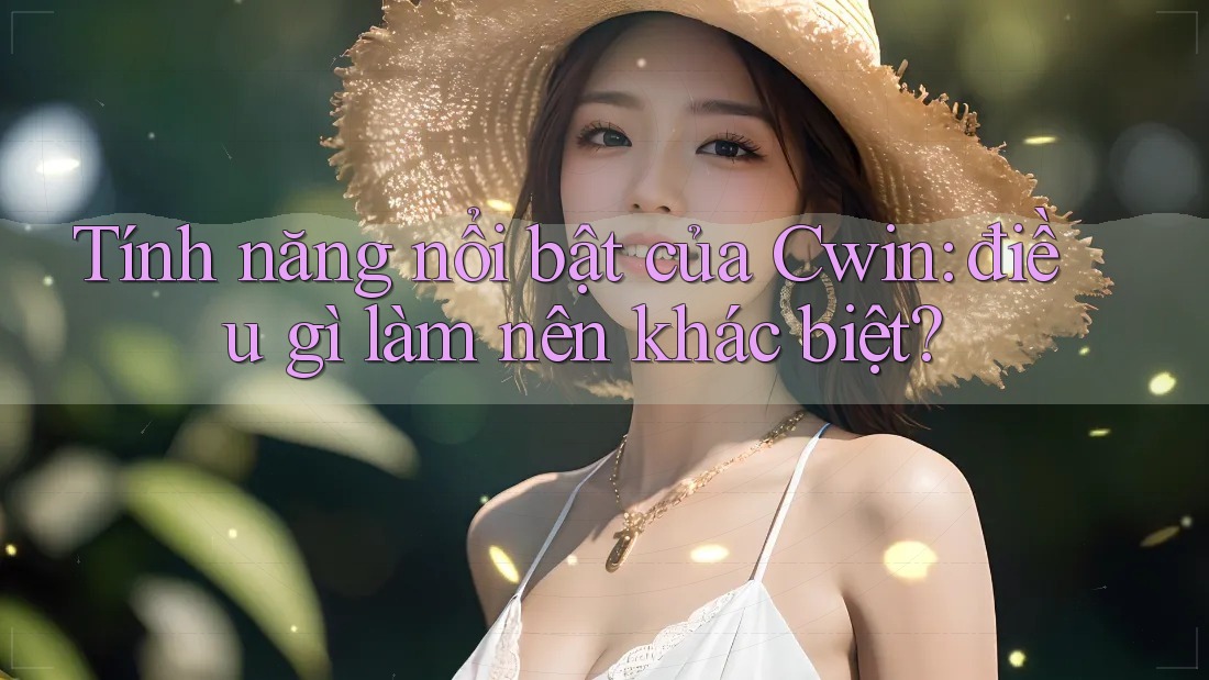 Tính năng nổi bật của Cwin: điều gì làm nên khác biệt?
