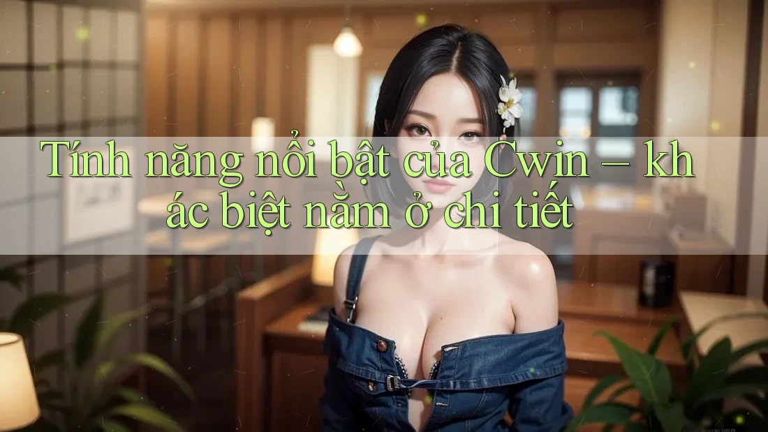 Tính năng nổi bật của Cwin – khác biệt nằm ở chi tiết