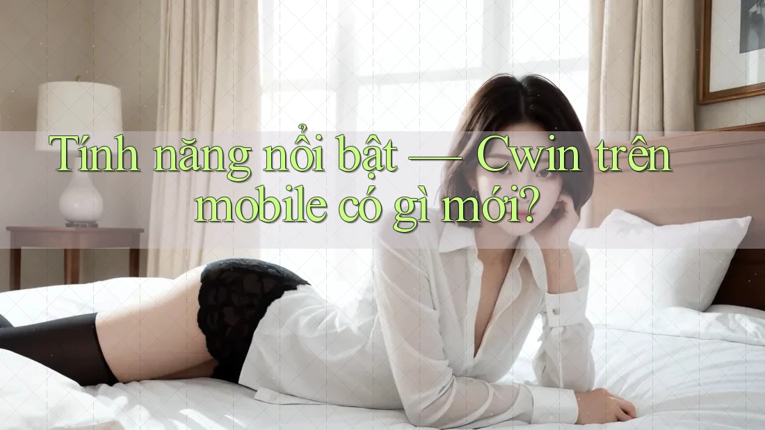Tính năng nổi bật — Cwin trên mobile có gì mới?