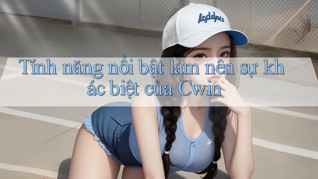 Tính năng nổi bật làm nên sự khác biệt của Cwin