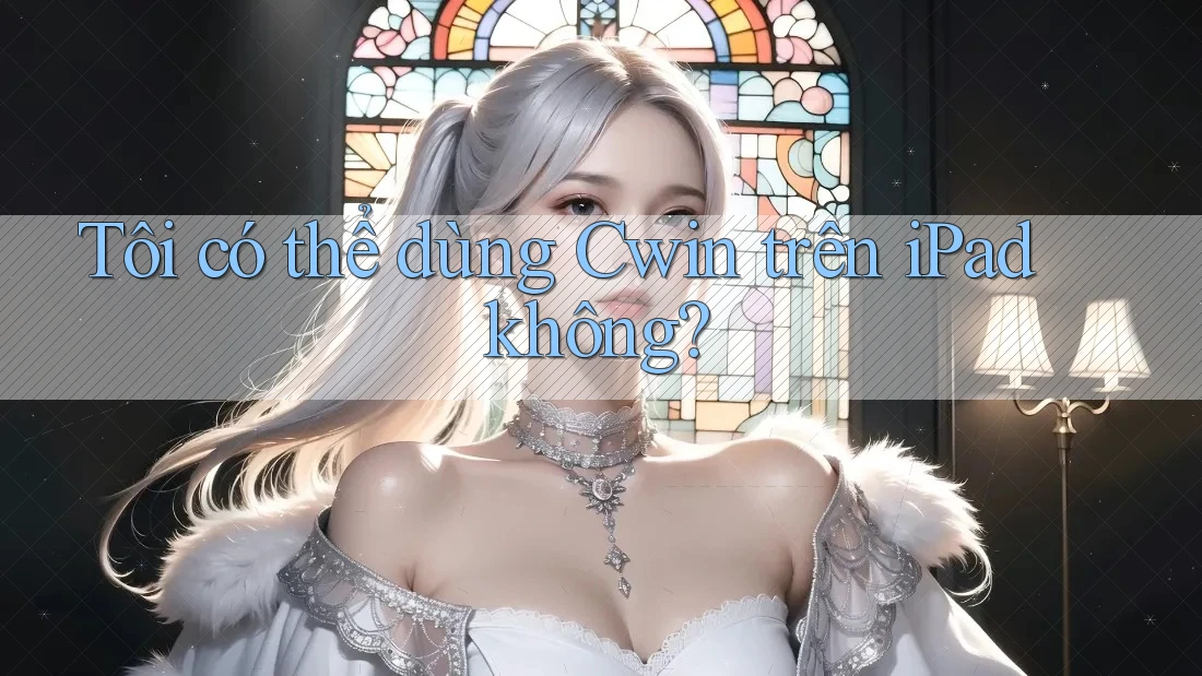 Tôi có thể dùng Cwin trên iPad không?