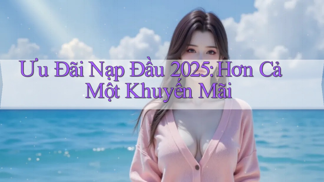 Ưu Đãi Nạp Đầu 2025: Hơn Cả Một Khuyến Mãi Ưu Đãi Nạp Đầu 2025: Hơn Cả Một Khuyến Mãi