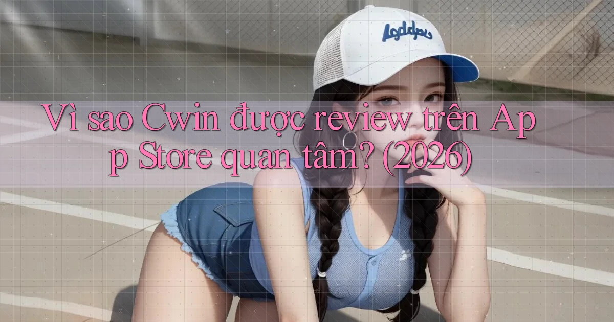 Vì sao Cwin được review trên App Store quan tâm (2026)