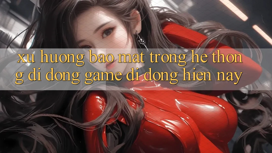 Xu Hướng Bảo Mật Trong Hệ thống di động Game Di Động Hiện Nay
