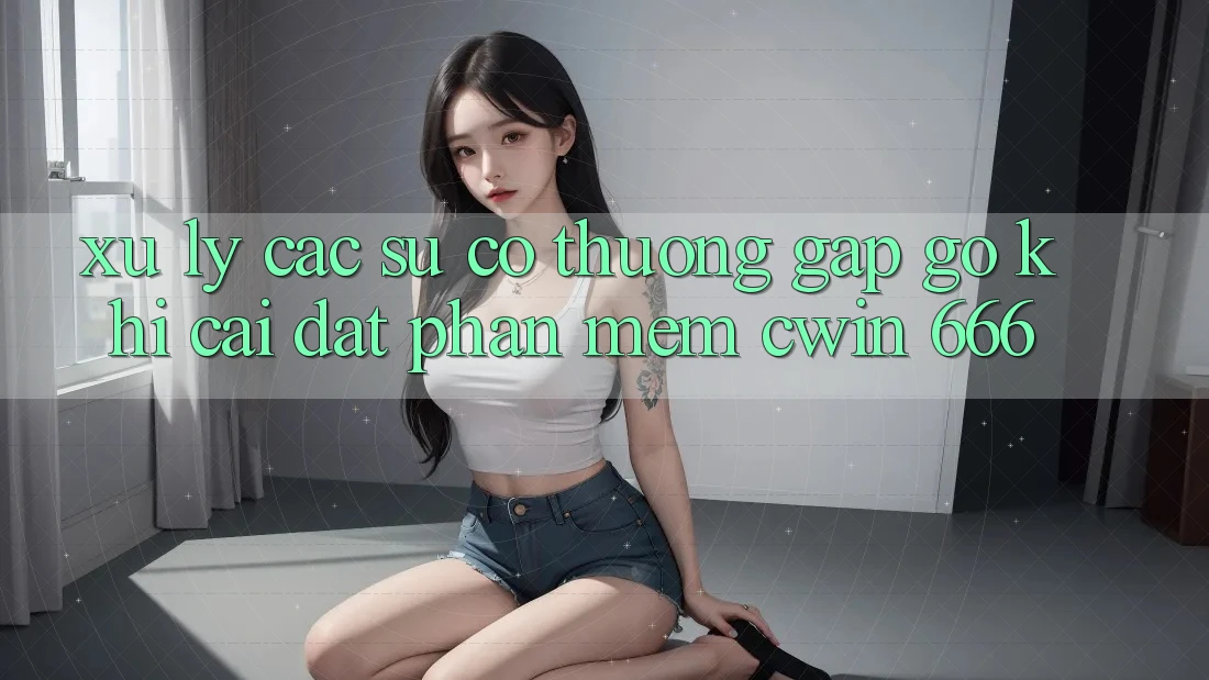 Xử Lý Các Sự Cố Thường Gặp gỡ Khi Cài Đặt Phần mềm Cwin 666