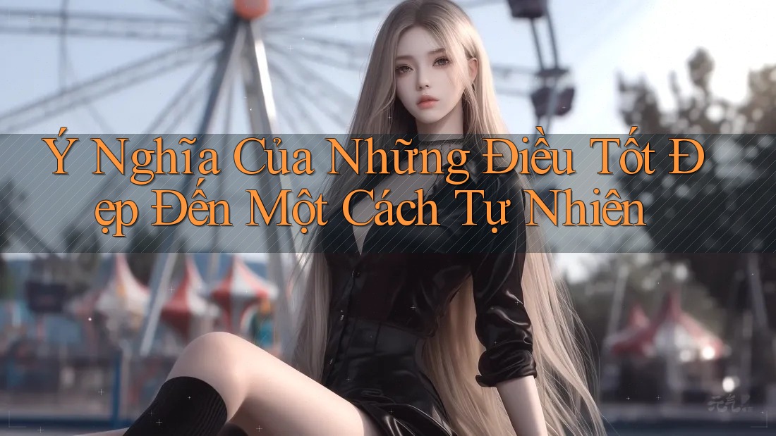 Ý Nghĩa Của Những Điều Tốt Đẹp Đến Một Cách Tự Nhiên